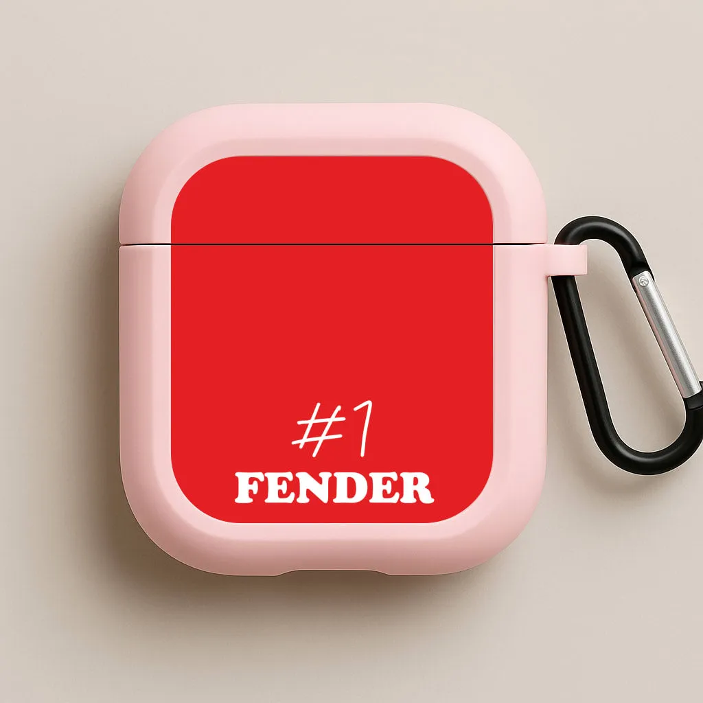 #1 FENDER AirPods Case Soft Silicone Pouch modern design airpods case