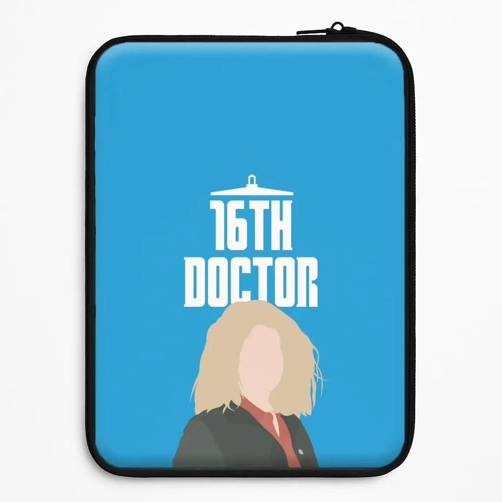 16th Doctor Billie Laptop Sleeve Shock Resistant Build Ergonomic Texture