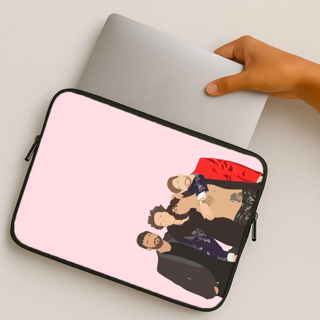 Comfort Fit Edge Hybrid Finish 1975 Band  Laptop Sleeve