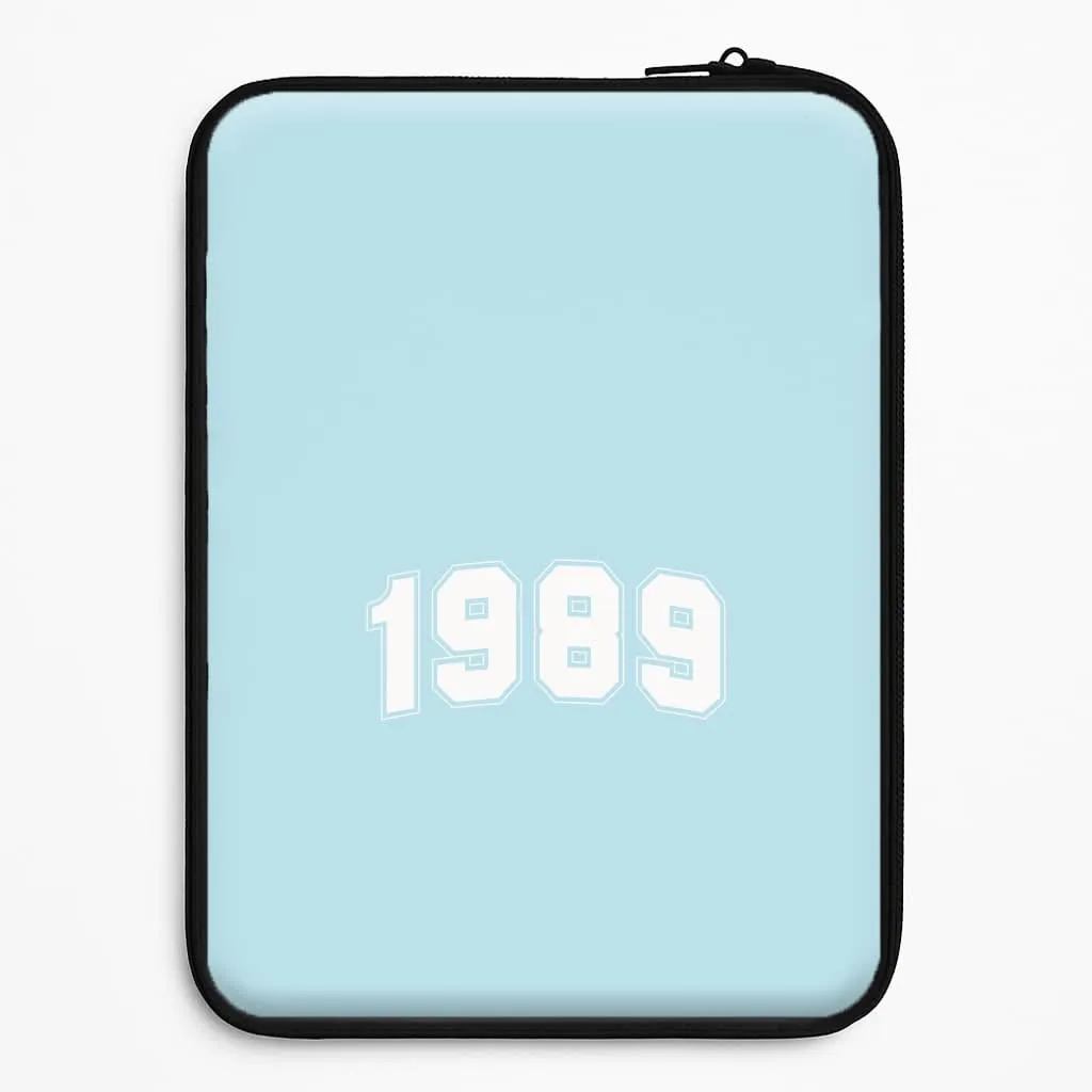 1989 Varsity Laptop Sleeve Futuristic style Precision Cutouts