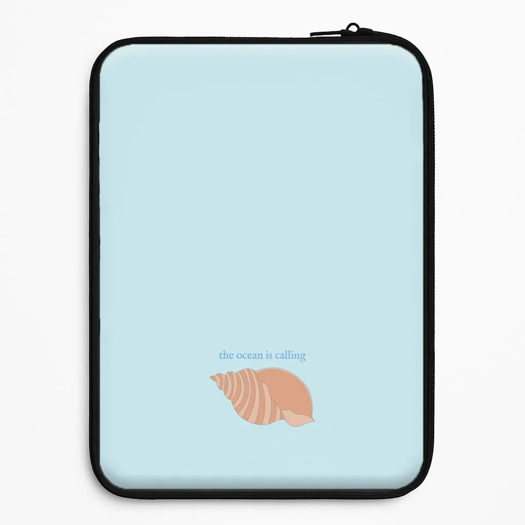 Everyday Comfort Durable Layer The Ocean Is Calling - Seashells Laptop Sleeve