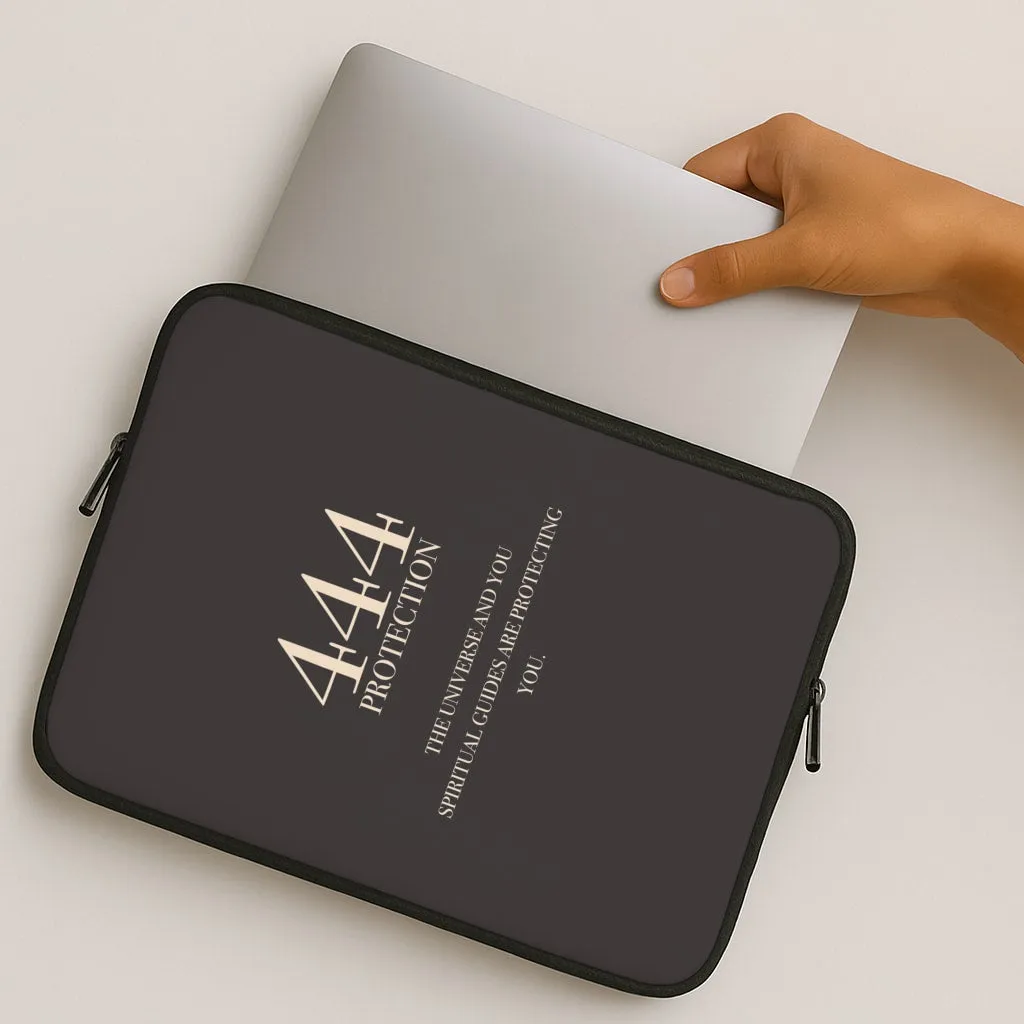 444 - Angel Numbers Laptop Sleeve Premium Build Gloss Touch