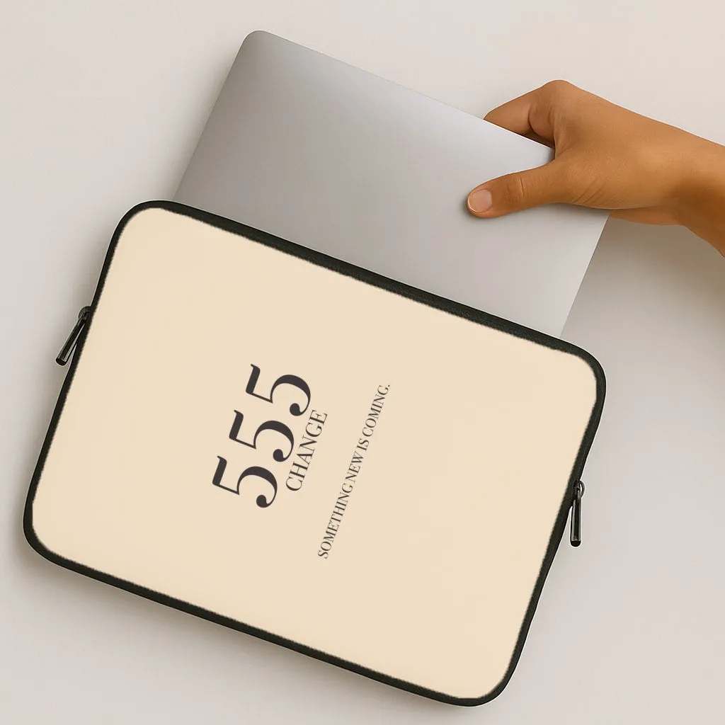 Camera Protection 555 - Angel Numbers Laptop Sleeve
