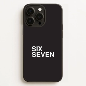 6 7 Black Phone Case Soft Detail Layer Outdoor Adventure