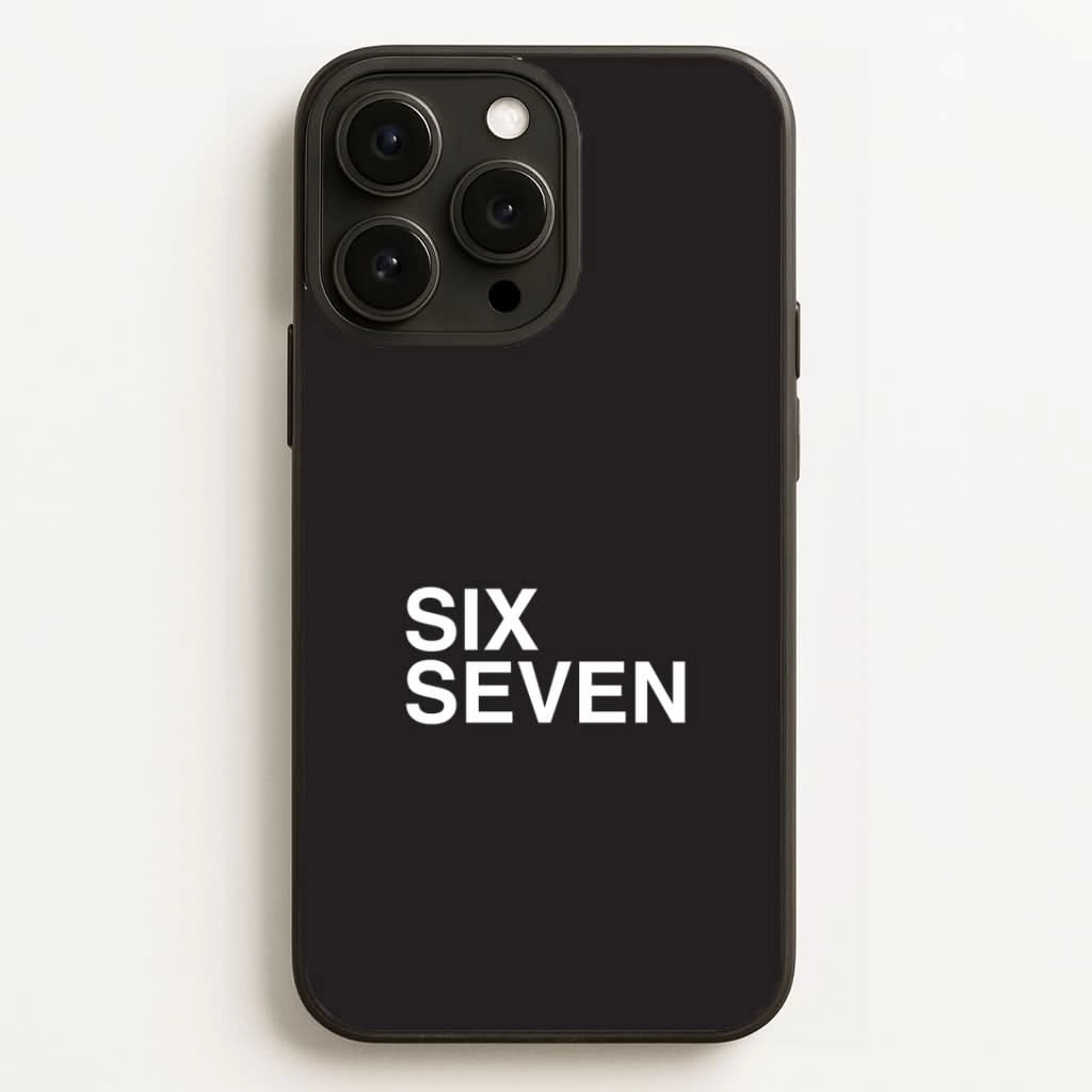 6 7 Black Phone Case Soft Detail Layer Outdoor Adventure