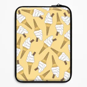 Premium Surface Finish 99s - Ice Cream Patterns Laptop Sleeve