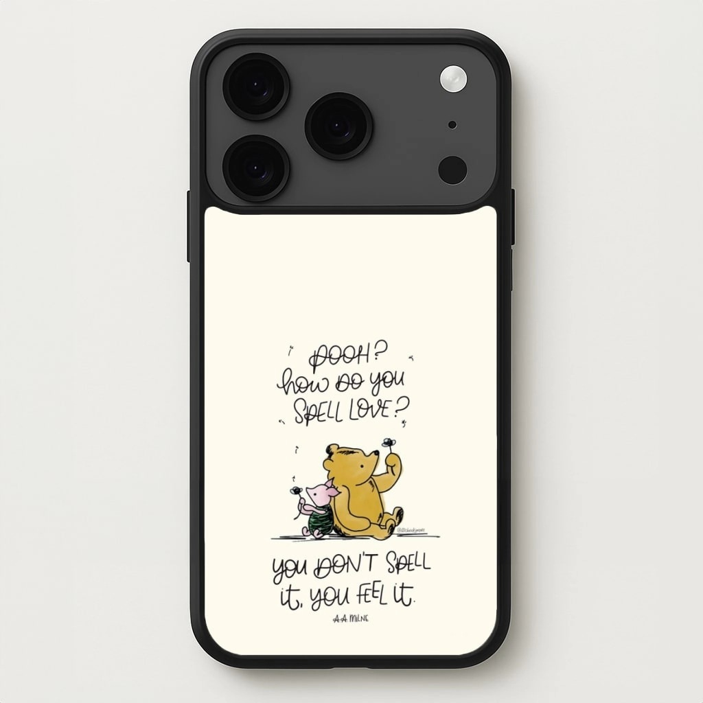 A Tale Of Love - Winnie Phone Case Soft Look Texture