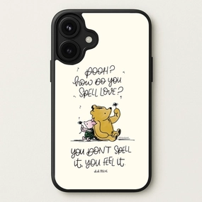 A Tale Of Love - Winnie Phone Case Carbon Fiber Universal Design