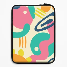 Clear Design Abstract Pattern 1 Laptop Sleeve