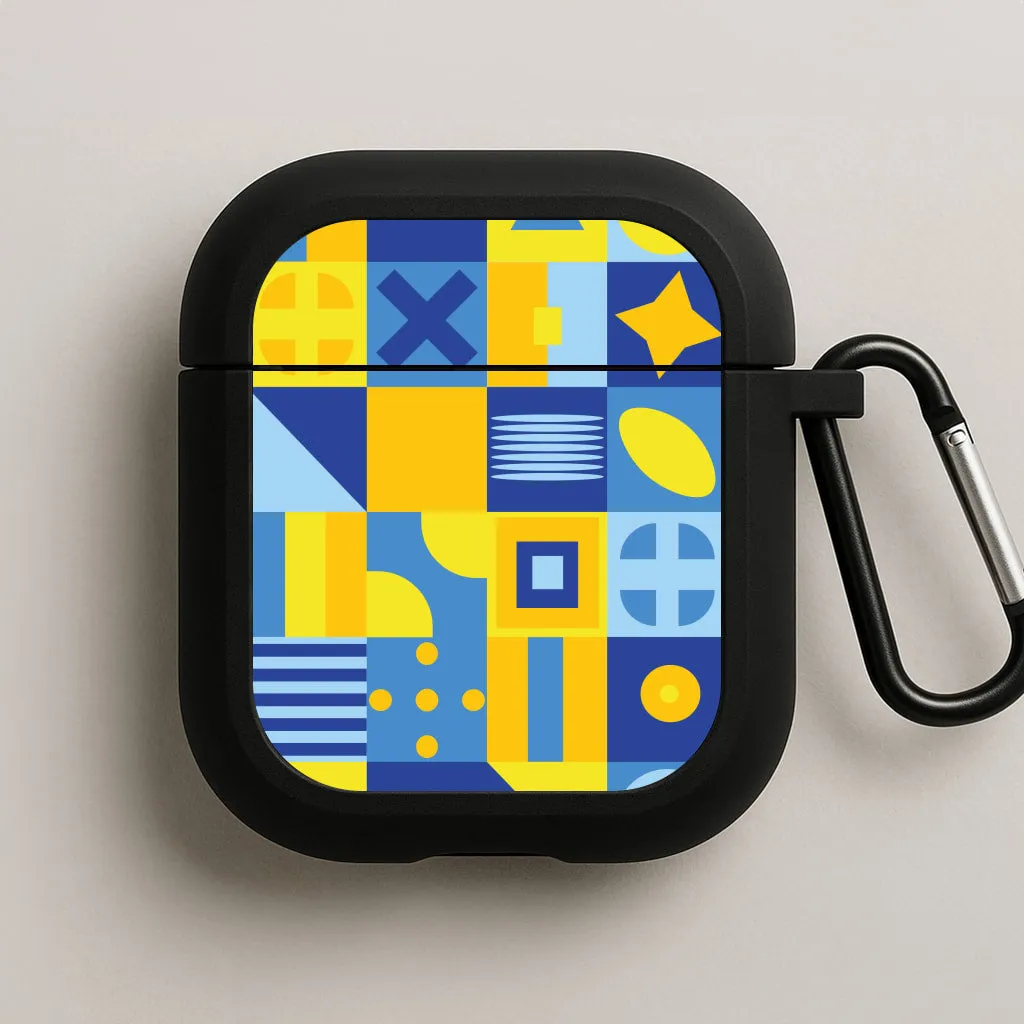 Abstract Pattern 19 AirPods Case Universal Compact Case Modern Style Accessory