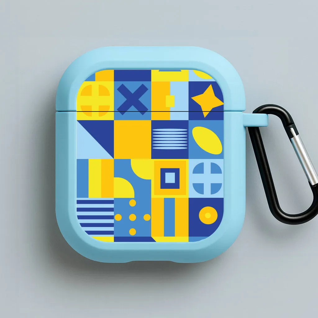 Shockproof Carry Pouch Abstract Pattern 19 AirPods Case