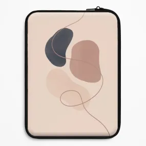 Smooth Texture Pattern Abstract Pattern II Laptop Sleeve
