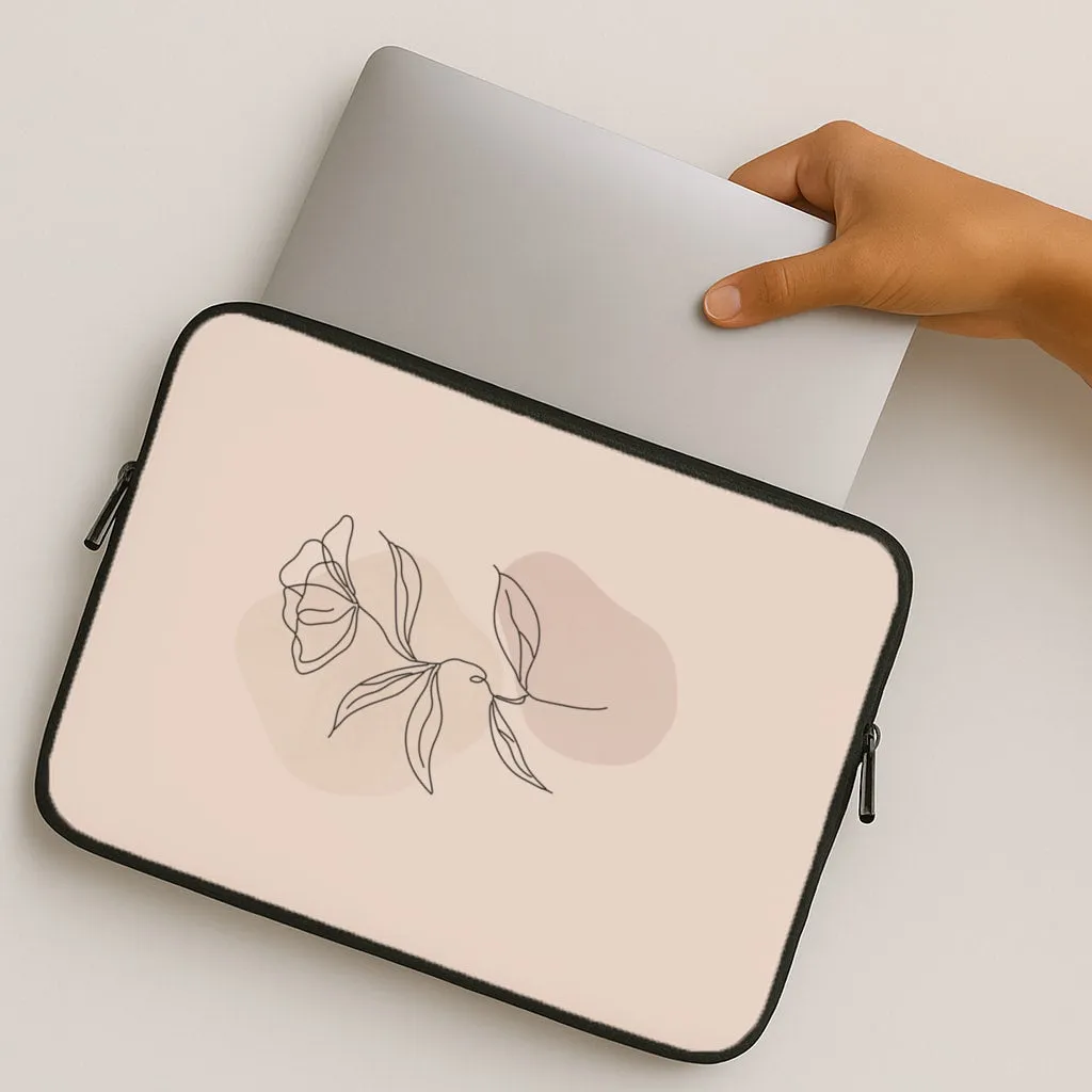 Gloss Surface Layer Comfort Accessory Abstract Pattern IX Laptop Sleeve