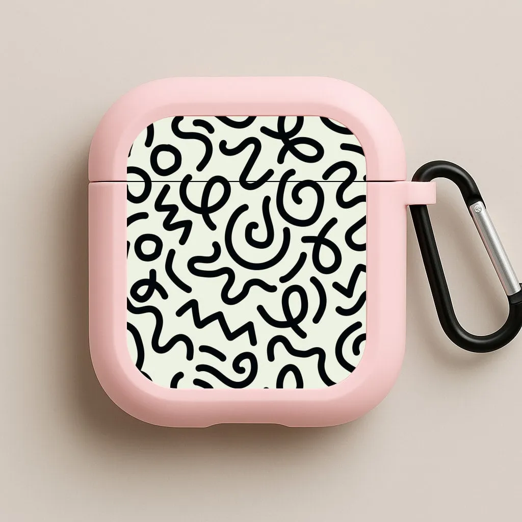 Abstract Patterns 28 AirPods Case anti dust airpods case Durable Texture Cover