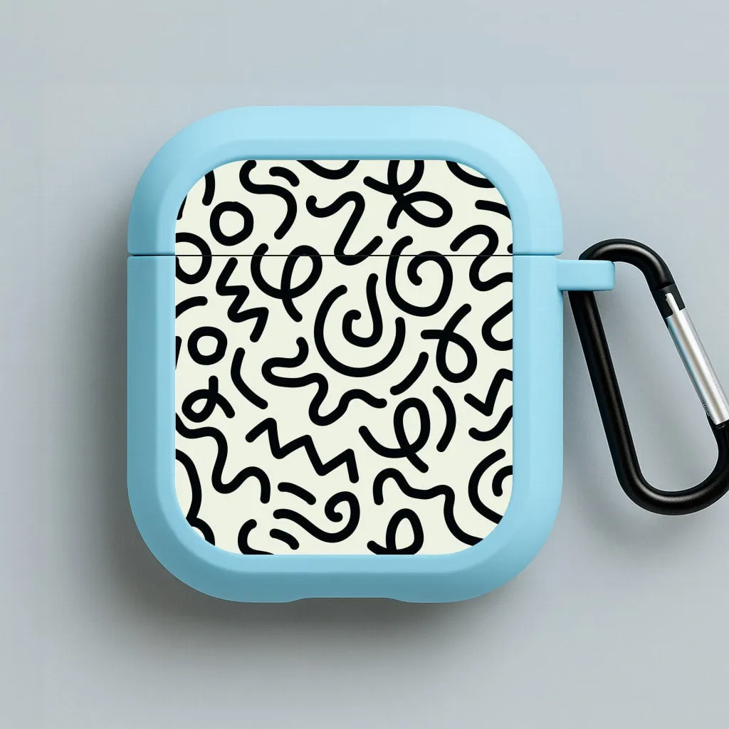 Abstract Patterns 28 AirPods Case Anti Slip Protector