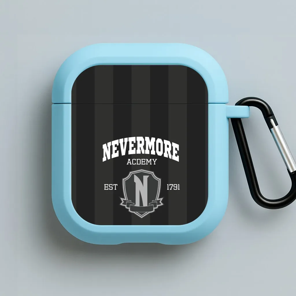 Addams Academy Gray AirPods Case vivid pastel ergonomic portable airpods shell