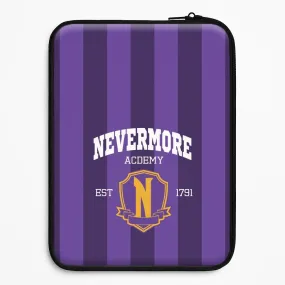 Colorful Finish Addams Academy Purple Laptop Sleeve