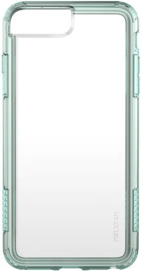 Adventurer Case for Apple iPhone 6 / 6s / 7 / 8 Plus - Clear Teal Modern Grip Design