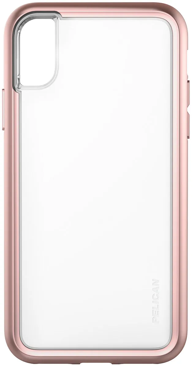 Adventurer Case for Apple iPhone X / Xs - Clear Rose Gold Everyday Accessory