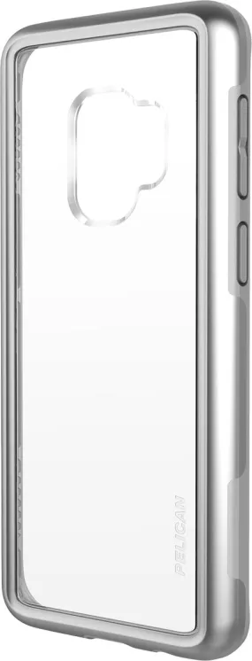 Adventurer Case for Samsung Galaxy S9 - Clear Silver Scratch Barrier