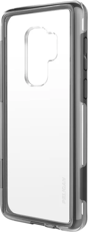 Adventurer Case for Samsung Galaxy S9  (PLUS SIZE) - Clear Black Soft Grip Finish