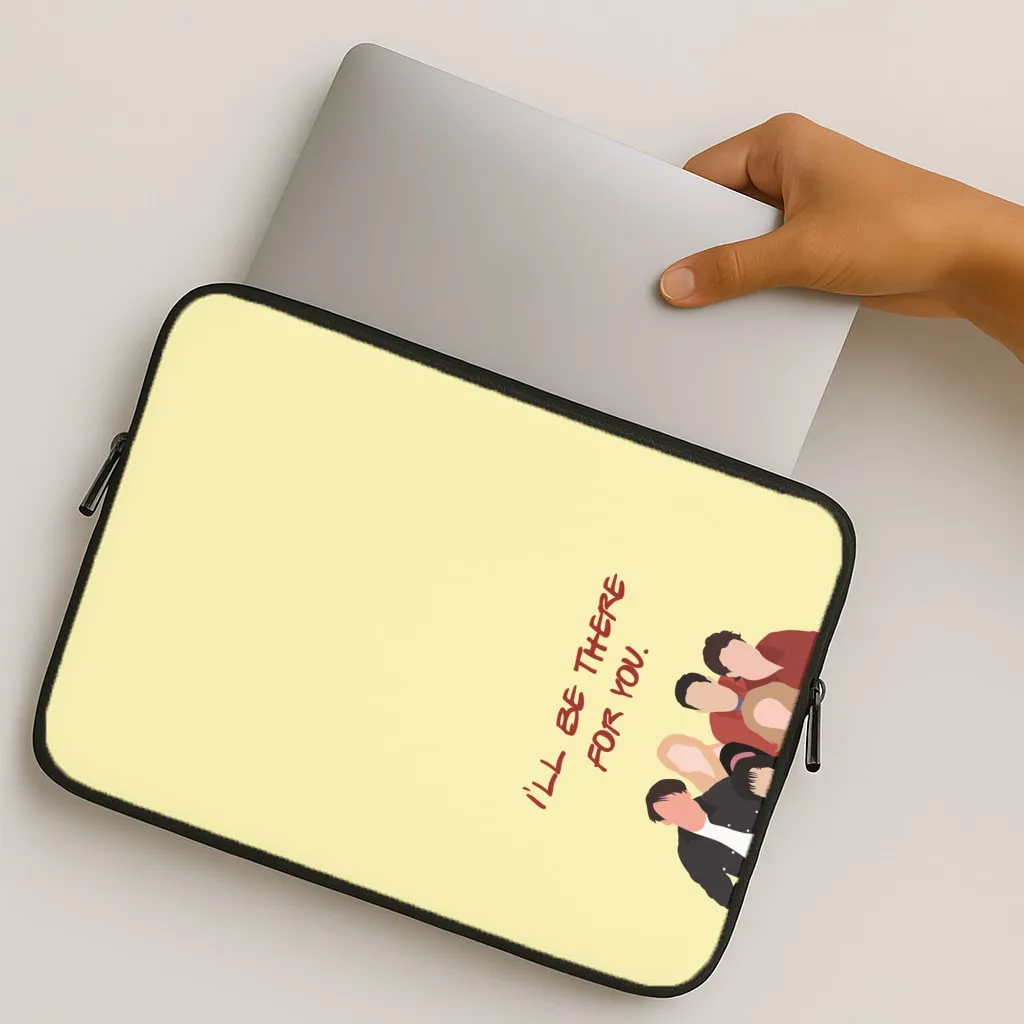 Stylish Layer Texture I'll Be There For You Cast Laptop Sleeve