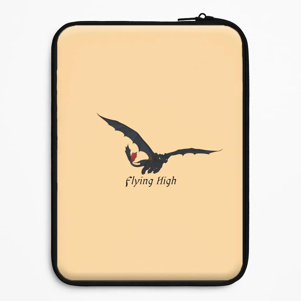 Dragon Flying High Laptop Sleeve Smooth Protection Matte Pattern Design