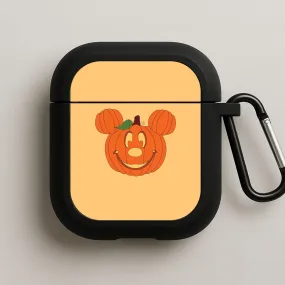 water resistant airpods case Mouse Pumpkin Halloween AirPods Case