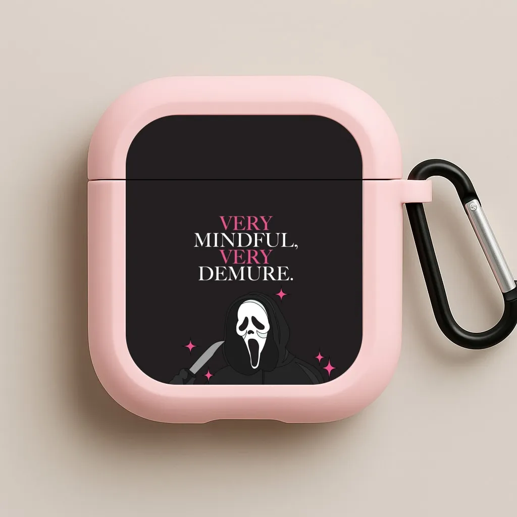 Very Mindful, Very Demure AirPods Case magnetic strap airpods shell travel ready airpods case