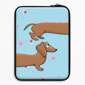 Dachshund 360 Laptop Sleeve Matte Build