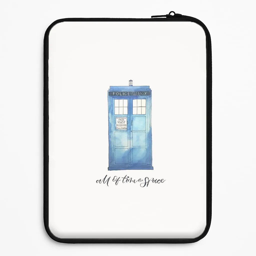 Custom Fit Smooth Layer All of Time and Space Laptop Sleeve