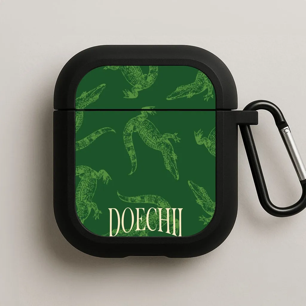 Alligator Pattern AirPods Case classic airpods case