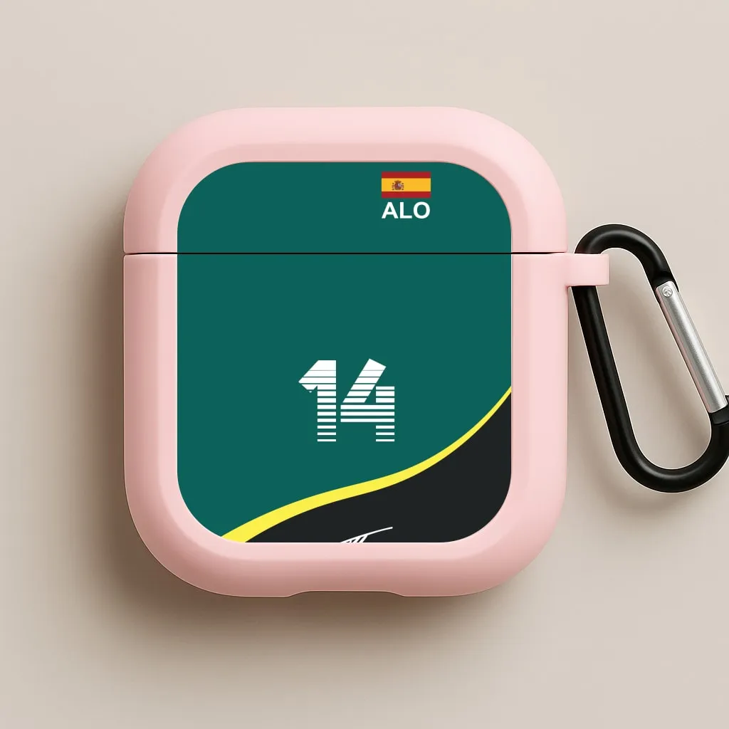 lightweight gym silicone cover Alonso - F1 AirPods Case