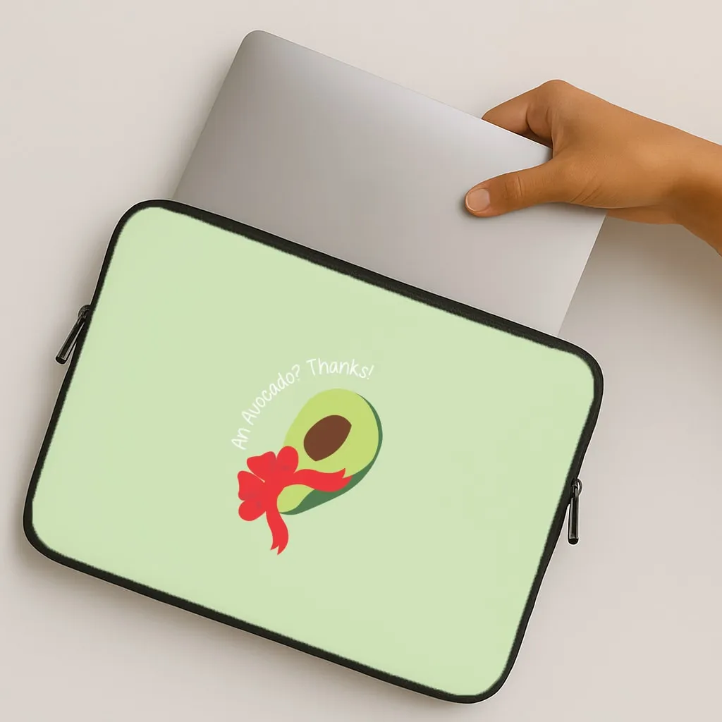 Rugged Edge Texture An Avocado? Thanks! - Memes Laptop Sleeve