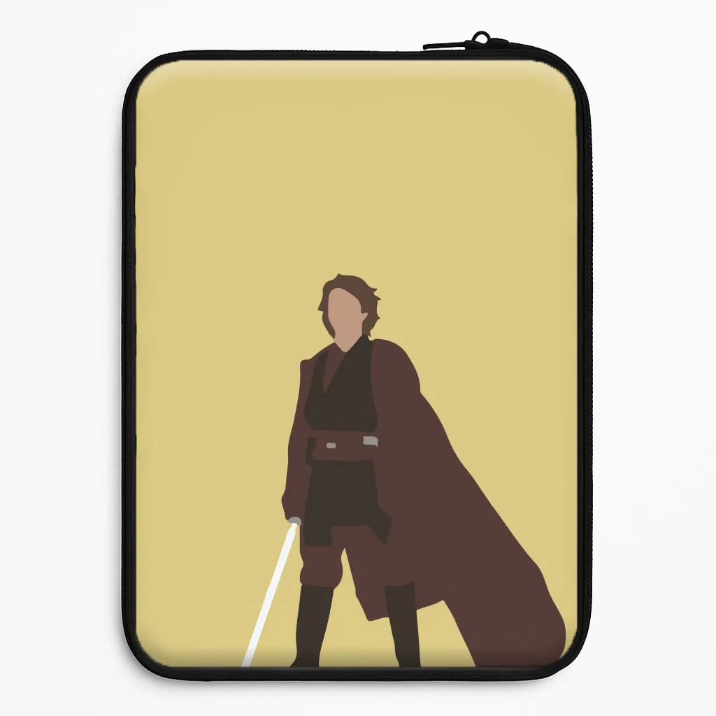 Polished Layer Trendy Texture Anakin Skywalker Laptop Sleeve