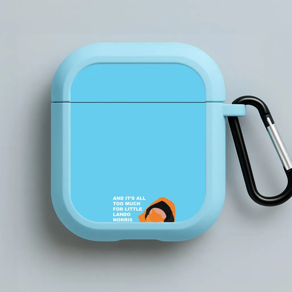 And It's All Too Much AirPods Case soft matte airpods case Trendy Handy Holder
