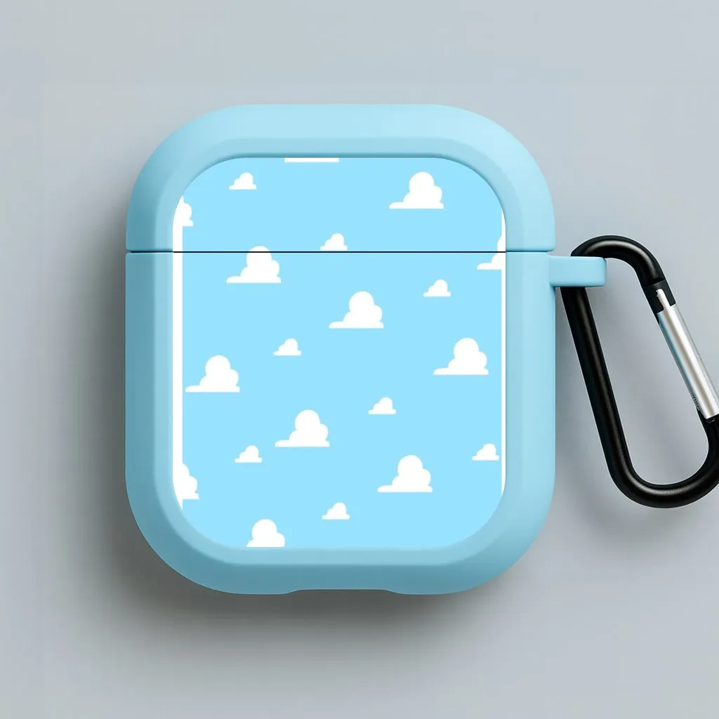 Portable Daily Holder Andy's Bedroom Wallpaper AirPods Case