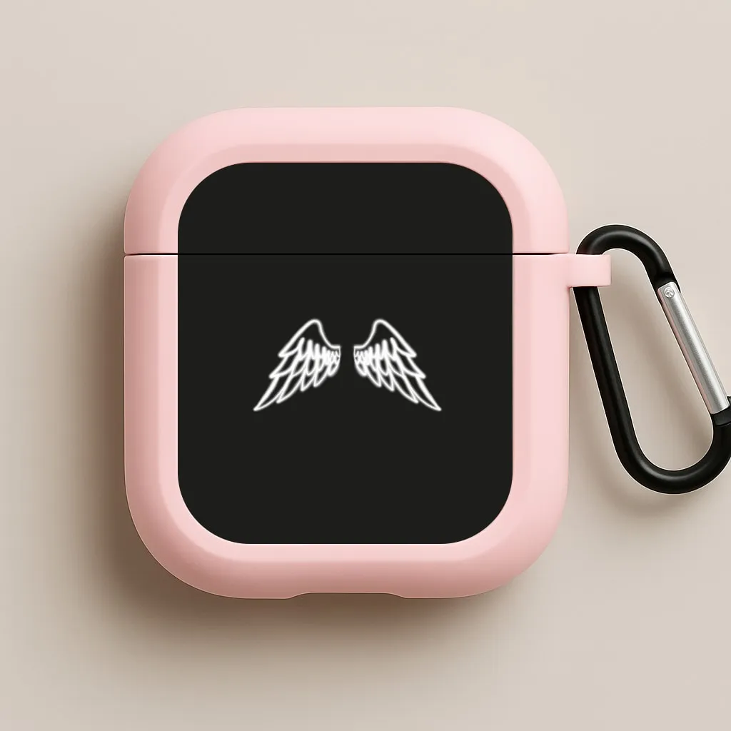 Angel Wings AirPods Case Portable Silicone Holder fashion airpods accessory
