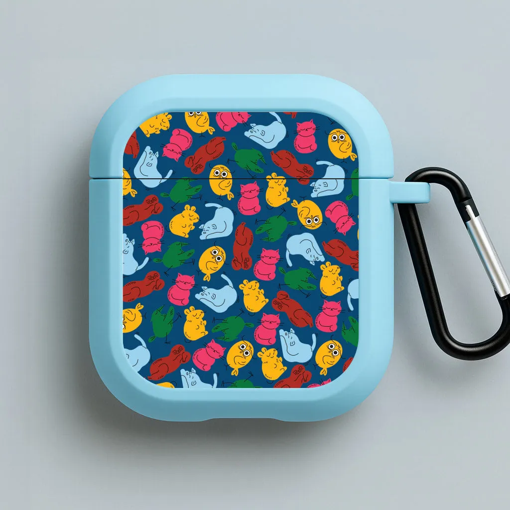 Animal Doodles - Chamberlain AirPods Case fashion wireless earphone case