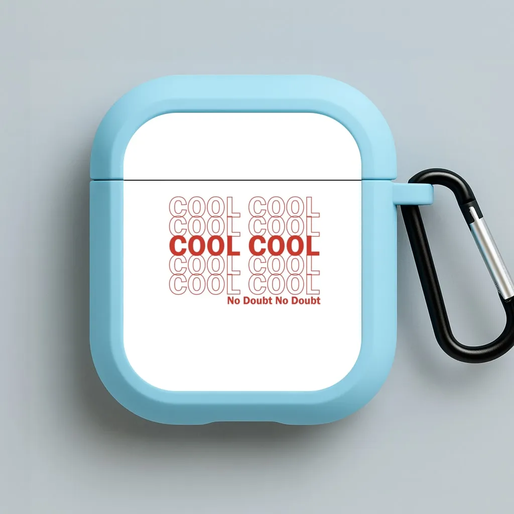 Cool Cool Cool No Doubt White - B99 AirPods Case Creative Travel Case compact lightweight airpods case