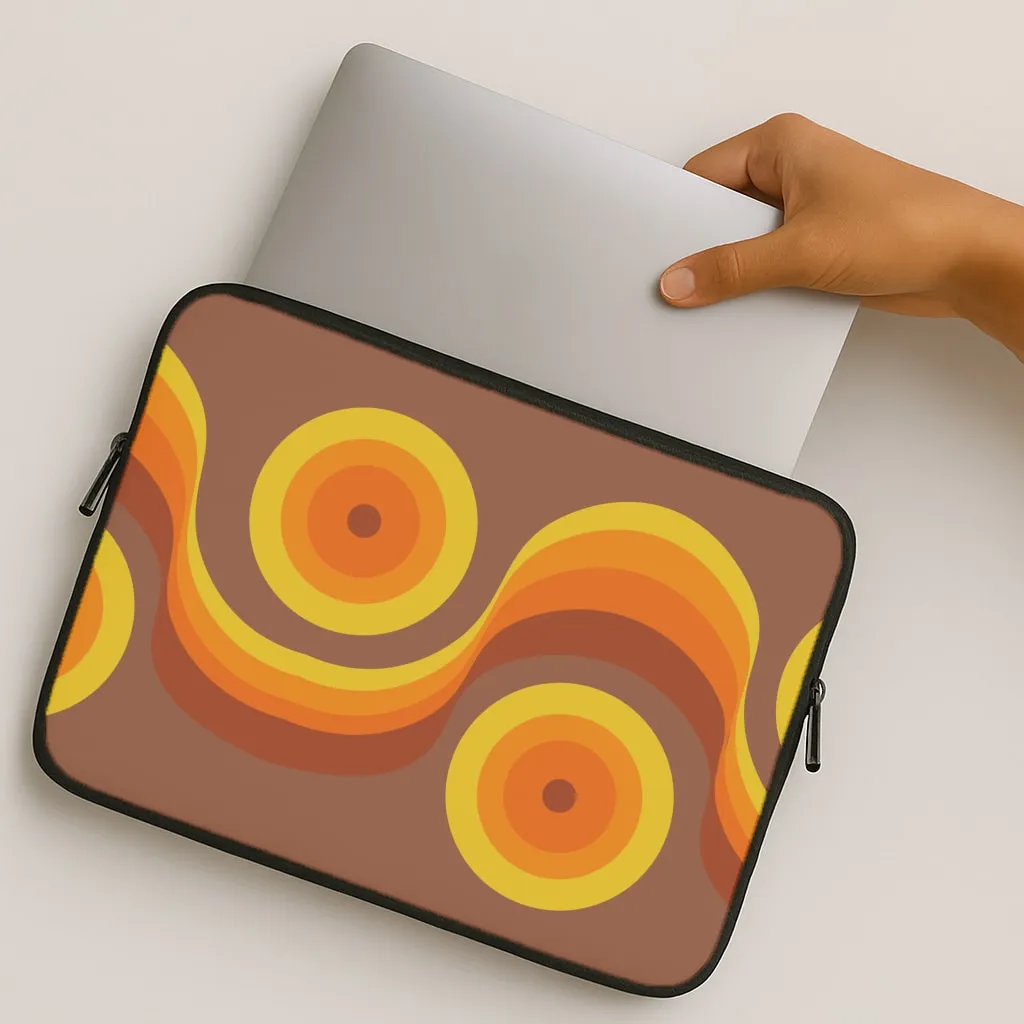 Modern Surface Design Abstract Pattern 17 Laptop Sleeve