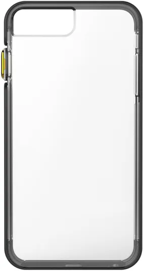 Luxury Detail Texture Protective Detailing Edge Ambassador Case for Apple iPhone 6 / 6s / 7 / 8 Plus - Clear Black