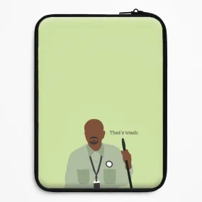 That's Trash Laptop Sleeve Custom Fit