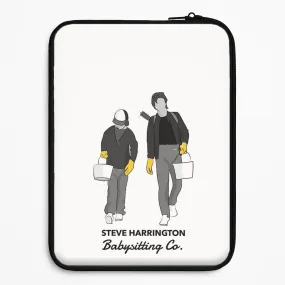 Bold colors Steve Harrington Babysitting Co Laptop Sleeve
