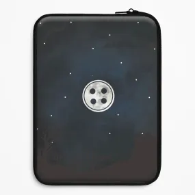 Slim Texture Minimal Frame Button Laptop Sleeve