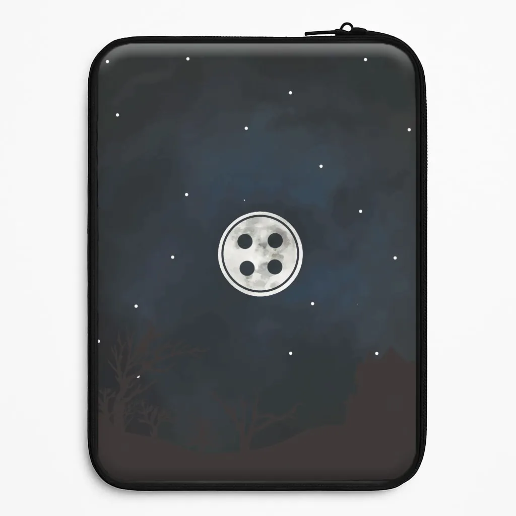 Slim Texture Minimal Frame Button Laptop Sleeve