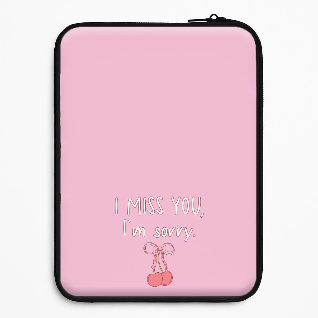 Protective Touch Compact Look I Miss You , I'm Sorry - Abrams Laptop Sleeve