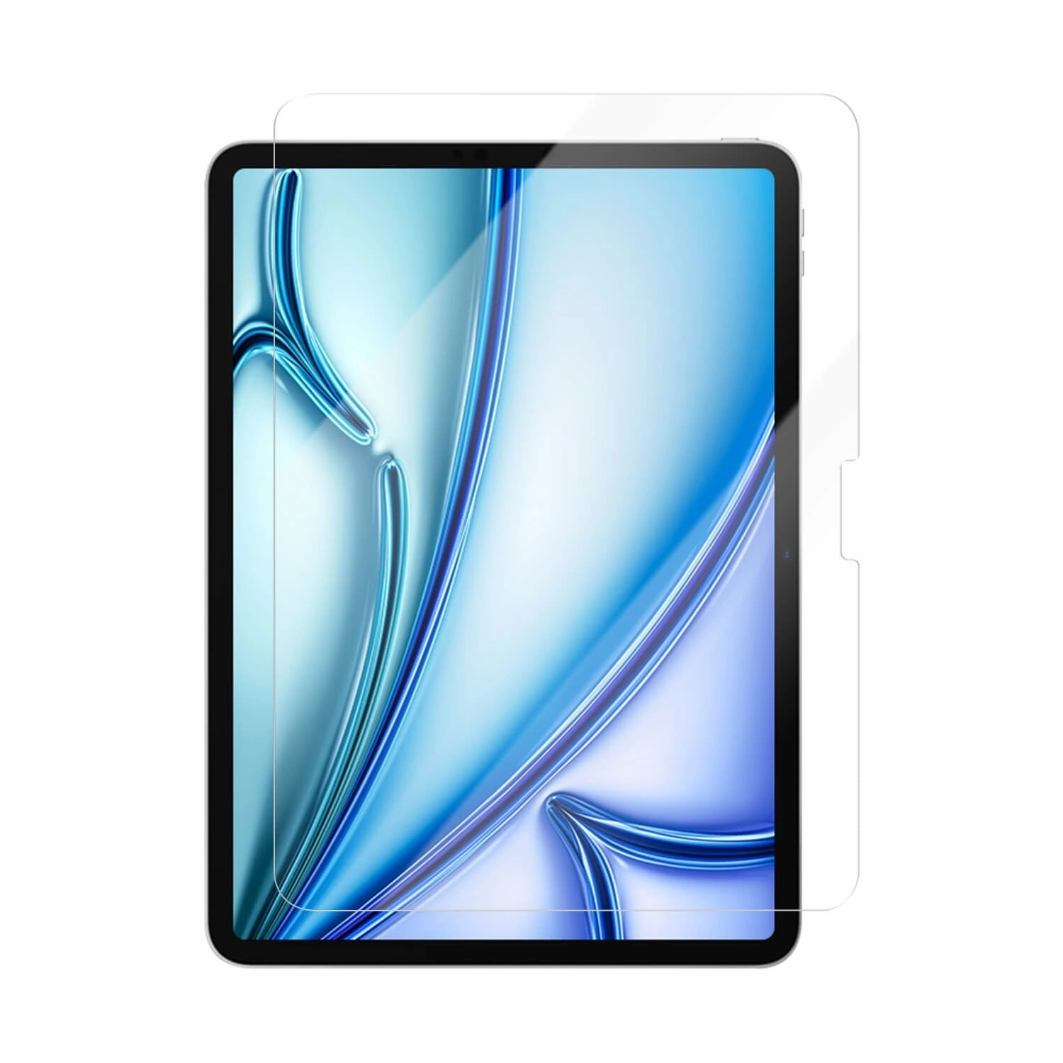 sleek adjustable folio thin yet sturdy cover iPad Air 11-inch (M2 & M3) Tempered Glass