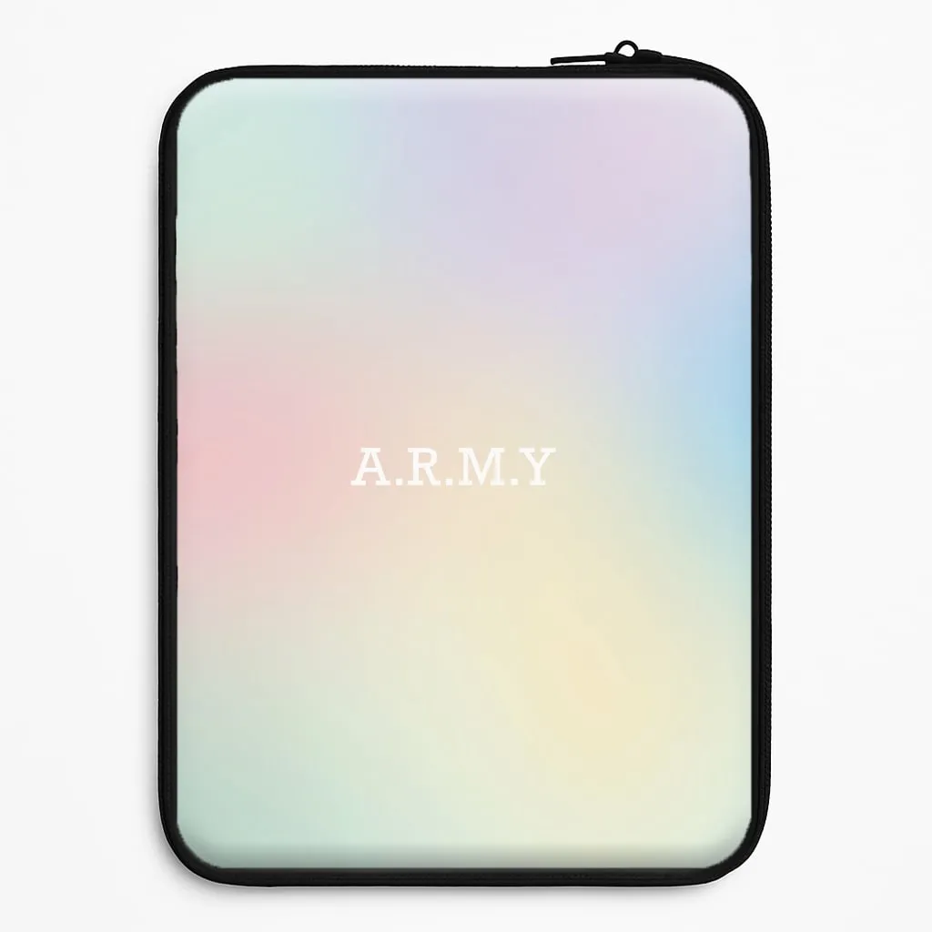 A.R.M.Y - K Pop Laptop Sleeve Edge Shield Smooth Pattern