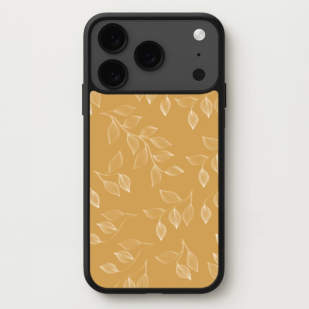 Grip Safe Autumn Leaf Pattern Phone Case
